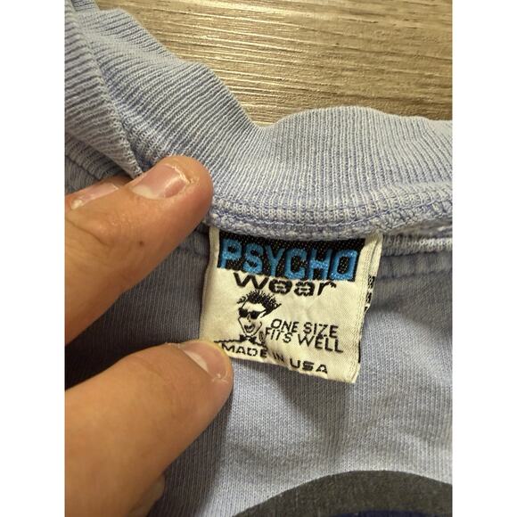 90’s Chicago Psychographic Records Crewneck RARE SKATE HIP HOP Fits Xl/2x - Picture 3 of 3